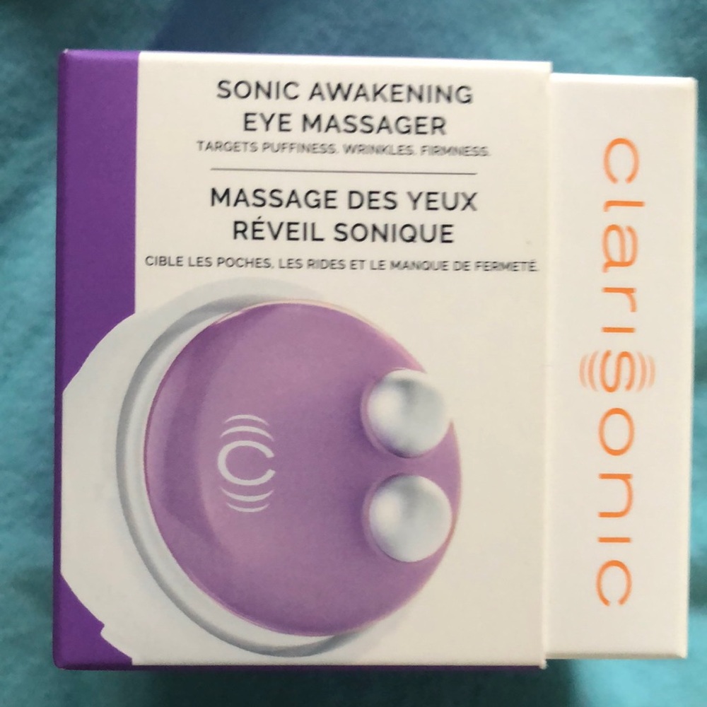 Clarisonic eye massager
